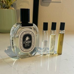 Dyptique L’Ombre dans l’eau (plus travel size Tam Dao, Eau Capitale and Tempo)